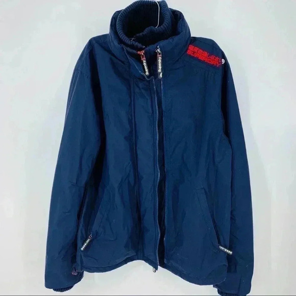 Superdry original navy windcheater jacket - Picture 1 of 8